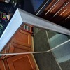Large framed mirror,silver  colour