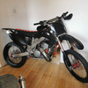 kx 500 engine fitted in a CRF frame