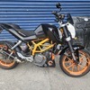 Ktm duke 390 swap car