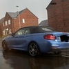 BMW 218i msport convertible 1.5