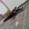 Tri axle transport trailer