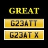 GREAT NUMBER PLATES