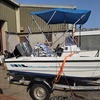 Boat 75hp  with galvanized trailer