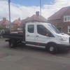 15 plate transit crew cab tipper