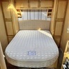 Fixed island bed caravan & car