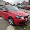 2010 vw golf 1.2s 5DR red