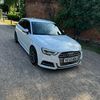 2017 Audi S3 8v  hatchback in white