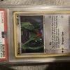 Rayquaza Pop series Holo slab PSA 7