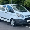 Ford transit custom crew cab 2015