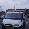 Ford transit flat bed truck
