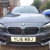 bmw 116d twin turbo low miles 2016
