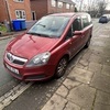 Vauxhall zafira 1.6 petrol