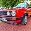 Mk2 Golf Gti type 19 8v mars red