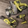 Ryobi chopsaw, bench saw and drill