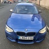 BMW m135i blue