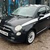 Fiat 500 sport top spec black 3 dr