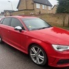 2015 Audi a3 sline tdi red stunning