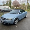 Audi A4 Convertible 3LT blue
