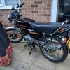 1989 kawasaki kh125 2 stroke mint