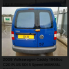 Volkswagen caddy with good spec
