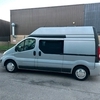Campervan + caravan for motorhome