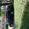 Golf convertible red leathers