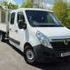 Vauxhall Movano 2.3lwb crewcab tipp