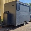 Food wagon cooking trailer