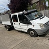 2008 transit crew cab tipper