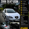 2006 Seat Leon 1.6 Petrol 5dr