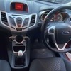 Red Ford fiesta titanium