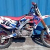 2005 Honda crf250r on road