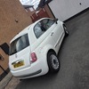 Fiat 500 lounge  white taxed motd