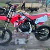 1998 cr80 red rocket big wheel