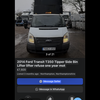 Transit tipper with bin lift