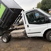 Ford transit tipper with box