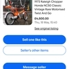 Raleigh chopper nc50 .1978