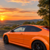 Ford focus st225 orange