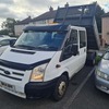 Transit crew cab tipper
