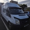 Transit lwb high top camper