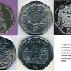 Various coins - 20p 50p £1 £2
