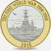 The 100th Anniversary of the First World War - The Royal Navy £2 Coin