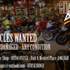 MOTORCYCLES WANTED