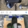 Chrome flip down tow ball cover